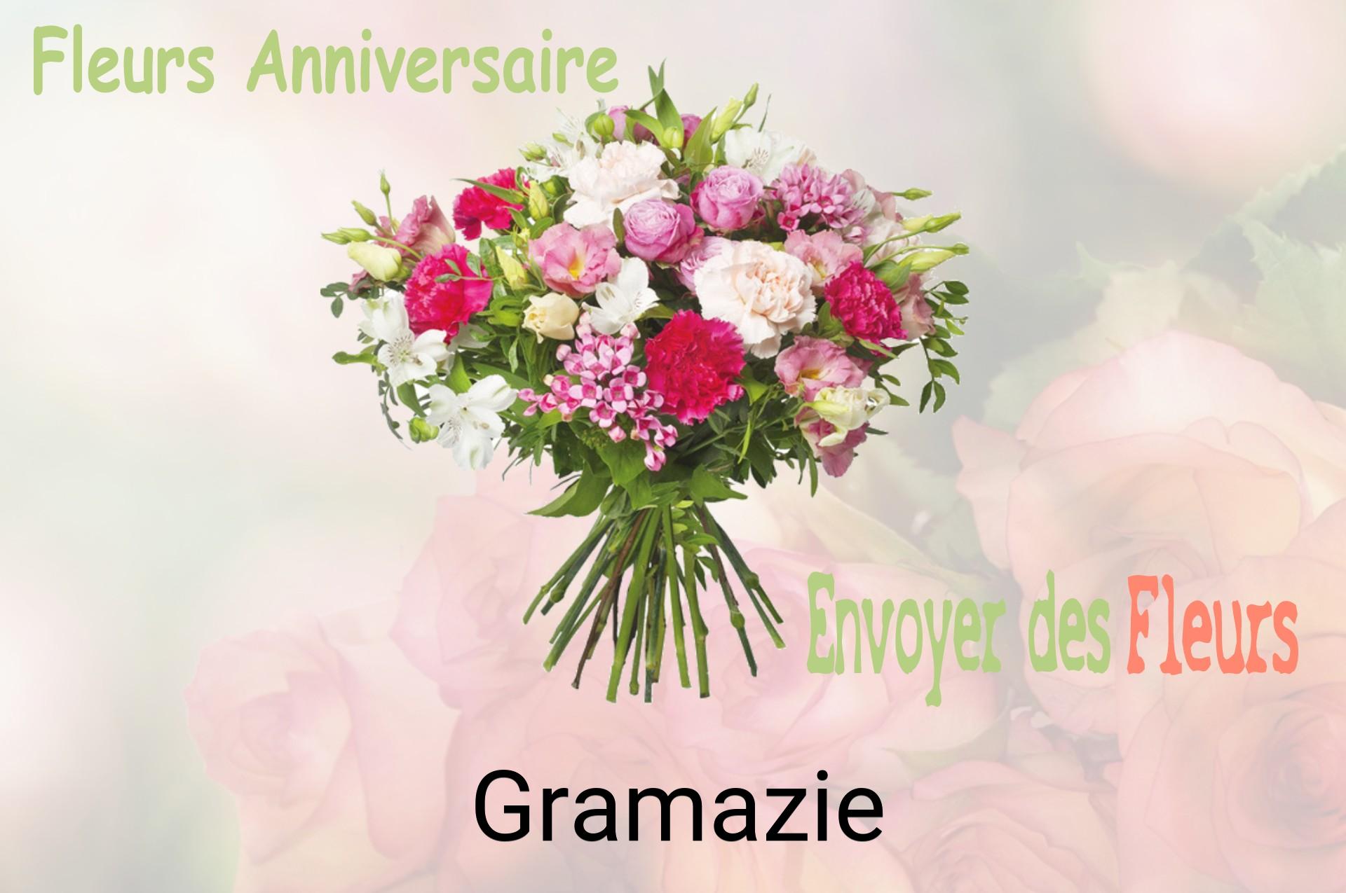 Bouquet de fleurs d’anniversaire livré à Gramazie